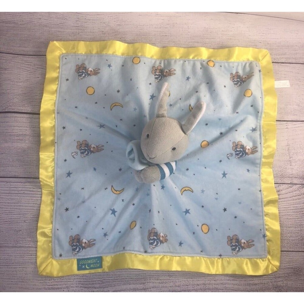 GoodNight Moon Bunny Plush Lovey Security Blanket